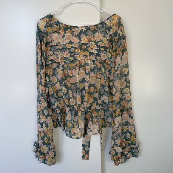 NWT Free People Maybe Blouse - Picture 6 of 7